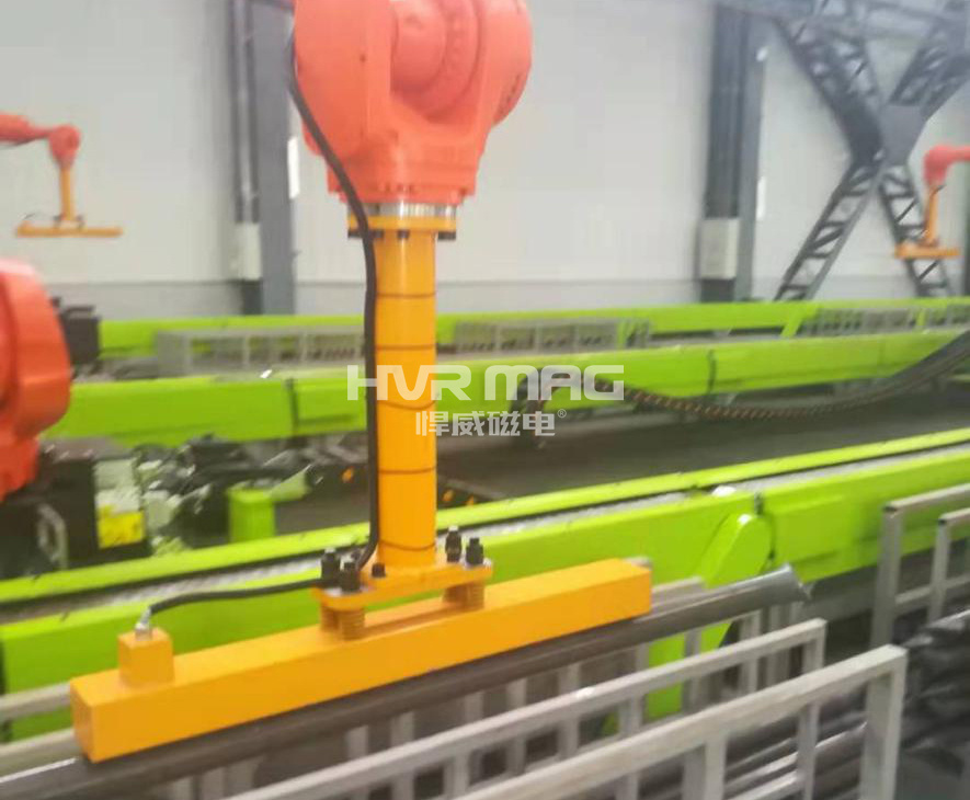 自動化生產(chǎn)，吸盤機械手搬運鋼管的案例