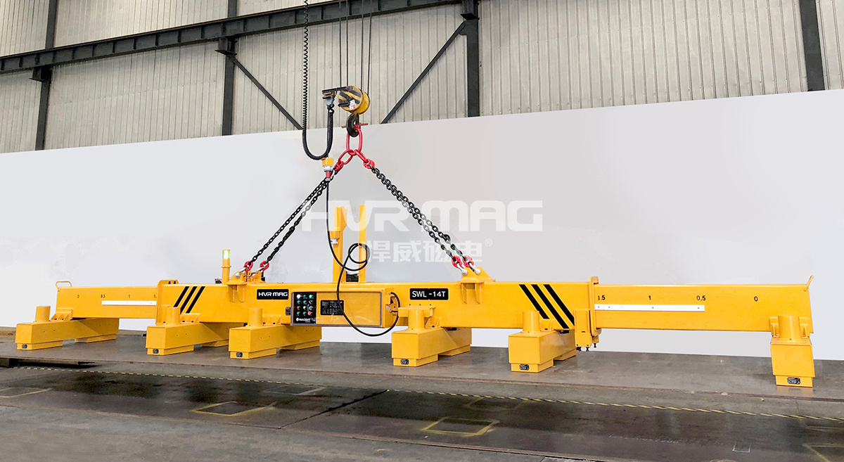 為什么伸縮梁電永磁吊具在鋼鐵行業(yè)如此受歡迎？