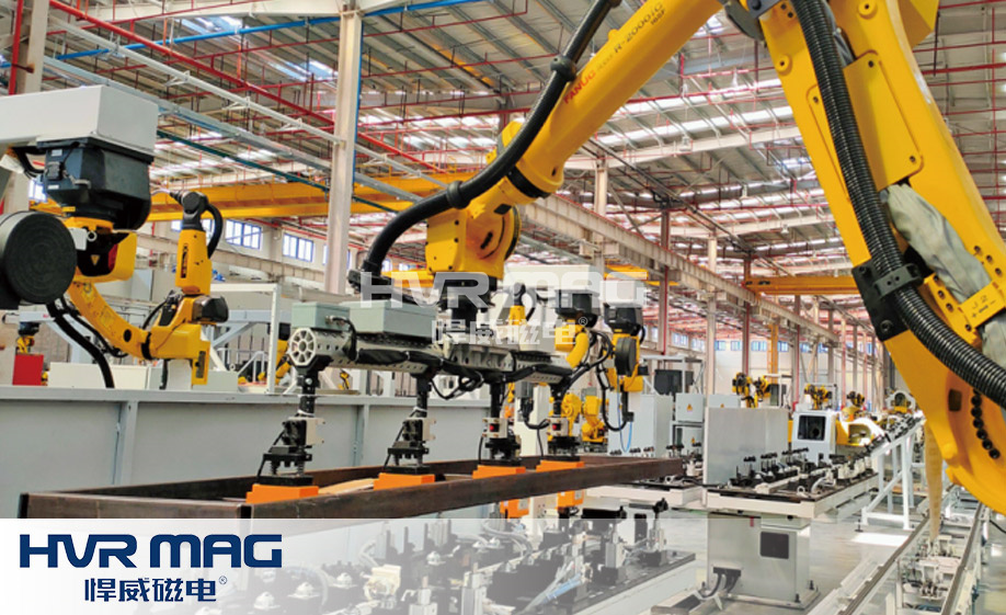 自動化上下料為什么要用電永磁吸盤？