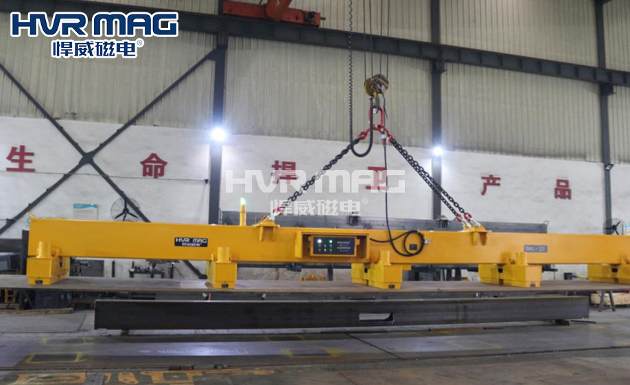 吊鋼板專用吊具，用鋼板鉗還是電永磁吊具？