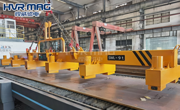 鋼板激光切割上料該如何吊裝？